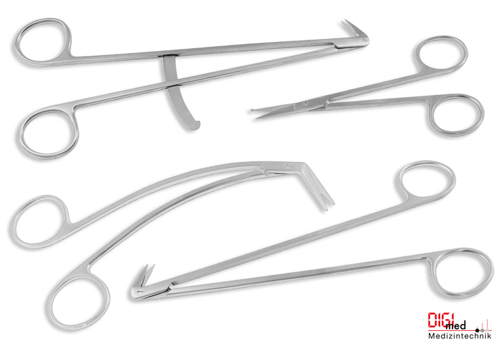 Scissors and needle holders